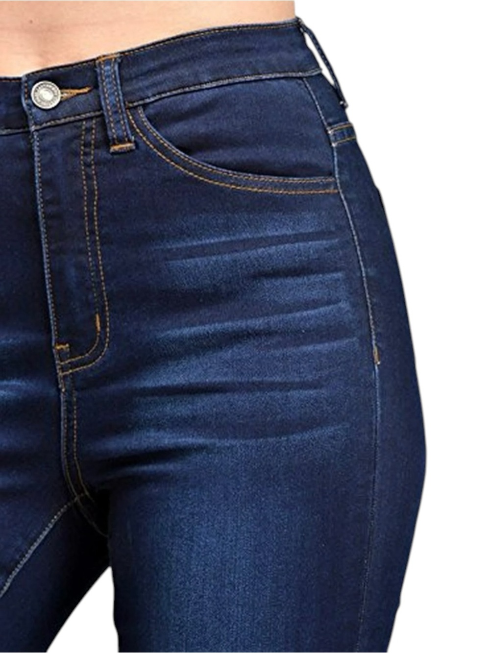 KanCan High Rise Skinny Jeans Dark Wash Stretch Denim 13/30 EUC - Picture 4 of 12